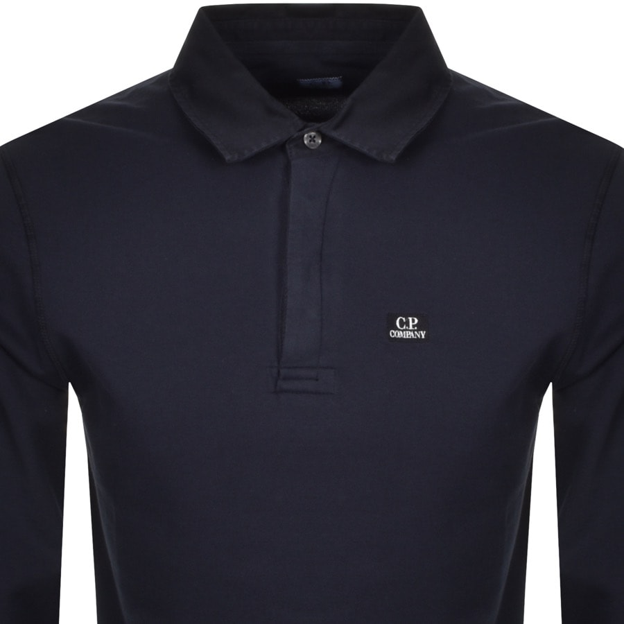 Alternative Image for ProductCP Company Logo Polo T Shirt Navy2